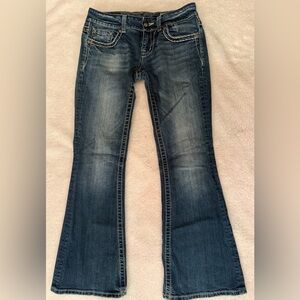 Miss Me Dark Blue JE544OF3R Flare Jeans 28